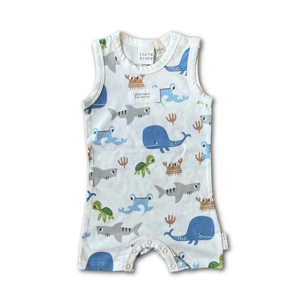Earth Nymph 100% cotton Marina Ventura Playsuit